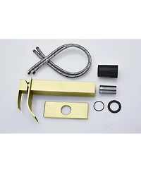 Busdays Waterfall Single Handle Bathroom Sink Faucet