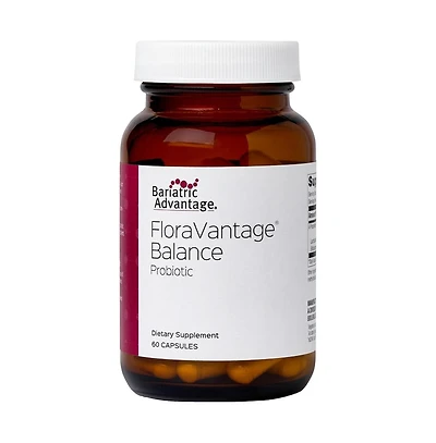 Bariatric Advantage FloraVantage Balance Capsules - Probiotic Supplement for Bariatric Surgery Patients - Healthy Immune Support with