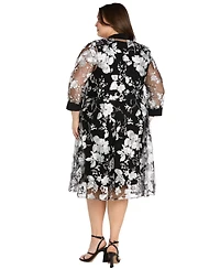 R & M Richards Plus Dress Jacket, 2-Piece Set