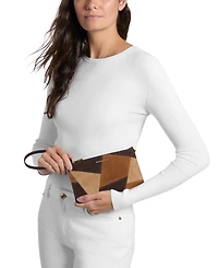 Michael Michael Kors Jet Set Zip-Top Convertible Wristlet Wallet