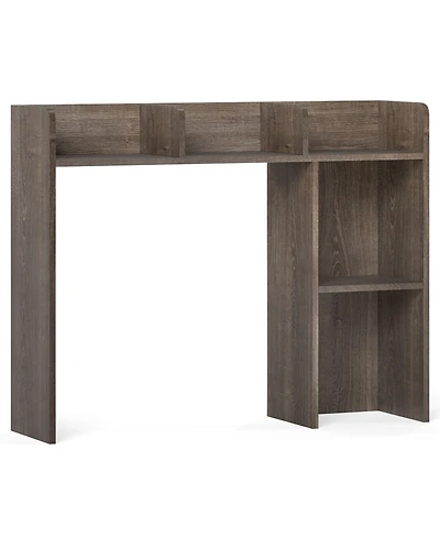 Sugift 3-Tier Multipurpose Desk Bookshelf with 4 Shelves