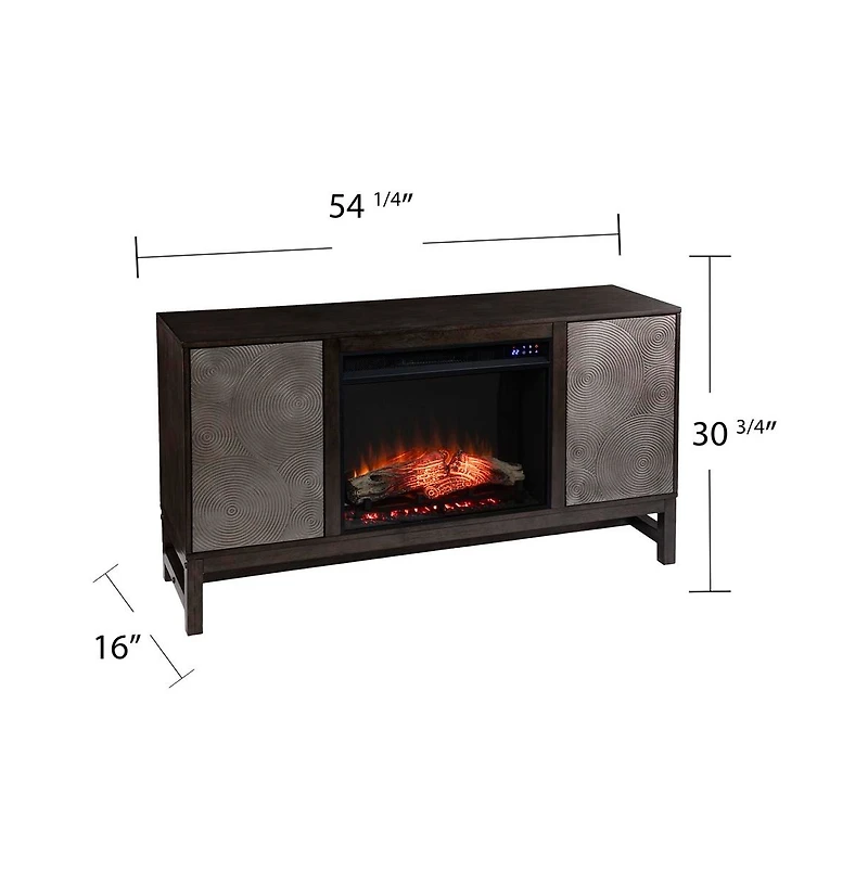 Augusta Home Lannington Electric Fireplace