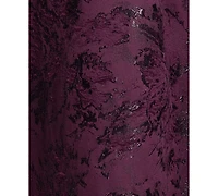 Xscape Women's Off-The-Shoulder Brocade Print Ball Gown