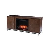Augusta Home Dibbonly Fireplace with Media Storage