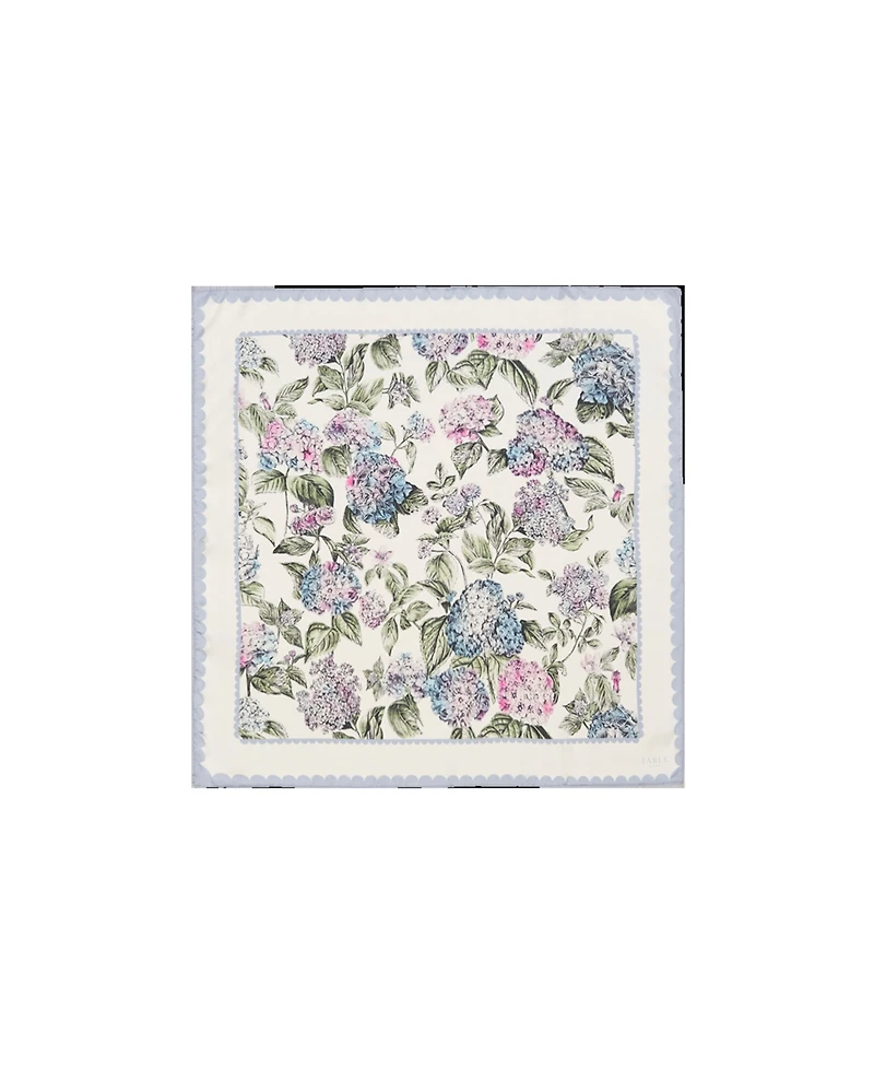 Fable England Women's Hydrangea Square Scarf
