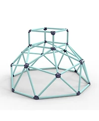 Zeny Geometric Climbing Dome – Sturdy, Strong Load Capacity, Easy Assembly, Portable, and Versatile for Indoor and Outdoor Use, for Kids