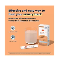 Uqora Flush - Urinary Tract with D-Mannose, Vitamin C, Vitamin B6, Potassium, Magnesium and Calcium - Gluten-Free