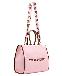 Betsey Johnson Wanna Huddle Large Tote Handbag