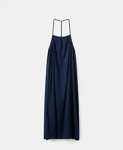 Mango Women's A-Line Denim Dress