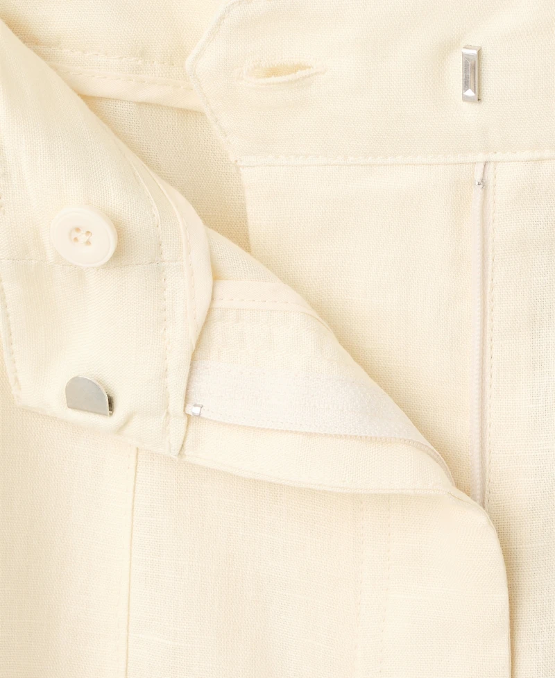 Mango Women's Linen Balloon Pants