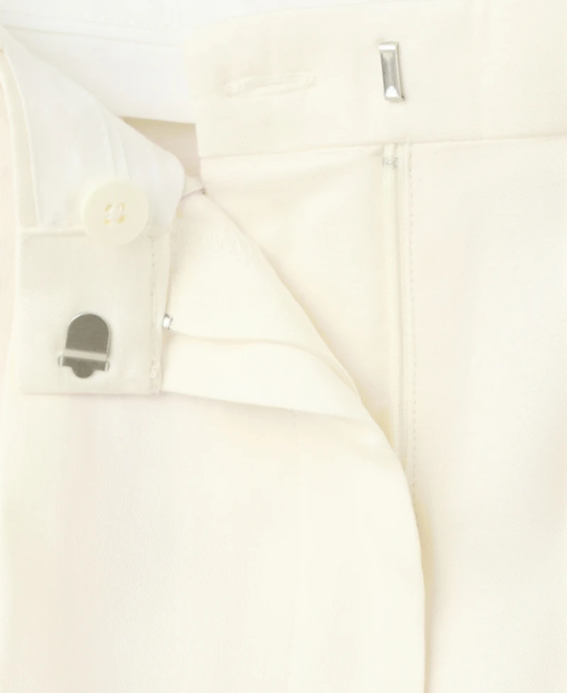 Mango Women's Straight Linen Bermuda Shorts