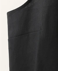 Mango Women's Linen-Cotton Halter Top