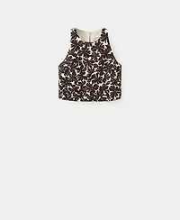 Mango Women's Floral Print Top