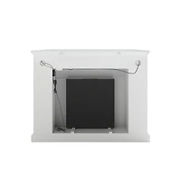 Augusta Home Redden Corner Electric Fireplace With Touch Screen