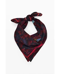 Desigual Women's Hearts Daisies Scarf