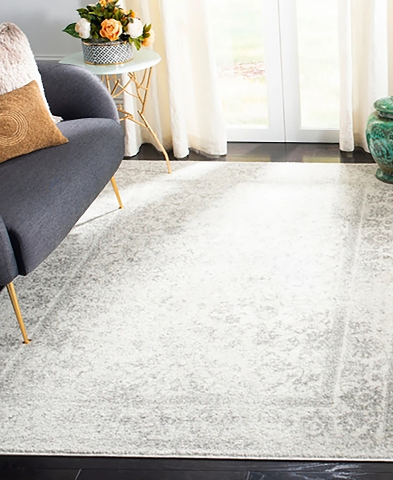 Safavieh Adirondack Ivory and Silver 8' x 10' Area Rug