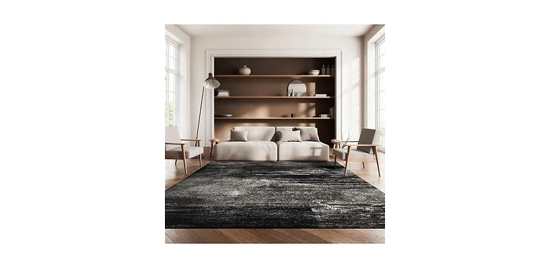 Safavieh Adirondack Silver and Black 8' x 10' Area Rug