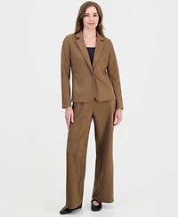 Nautica Women's Faux-Suede Blazer