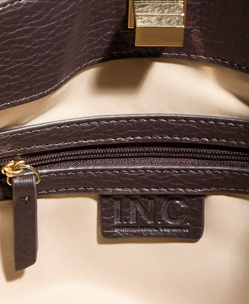 I.n.c. International Concepts Harperr Zebra-Print Shoulder Bag, Macy's Exclusive