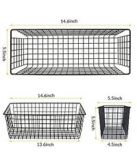 Xdovet Hanging Wall Wire Basket Organizer Storage