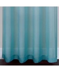 Kate Aurora 2 Piece Ombre Summery Sheer Grommet Top Curtain Panels