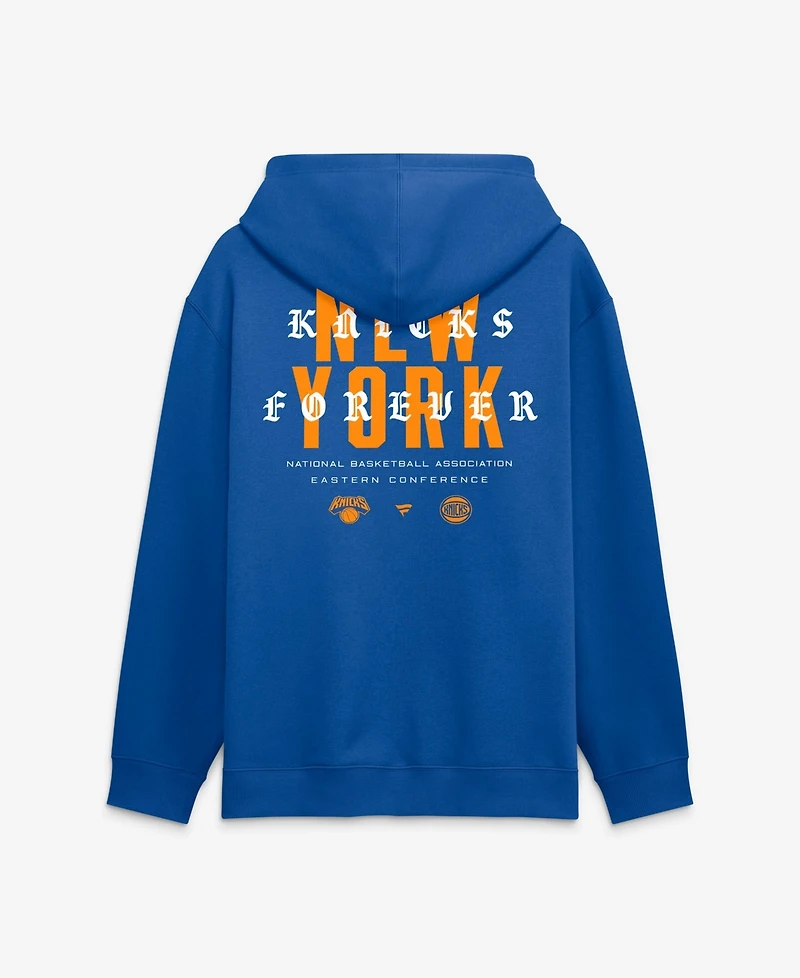 Fanatics Men's Blue New York Knicks Forever Legacy Hoodie