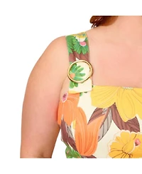 Unique Vintage Plus Picnic Perfect Midi Dress