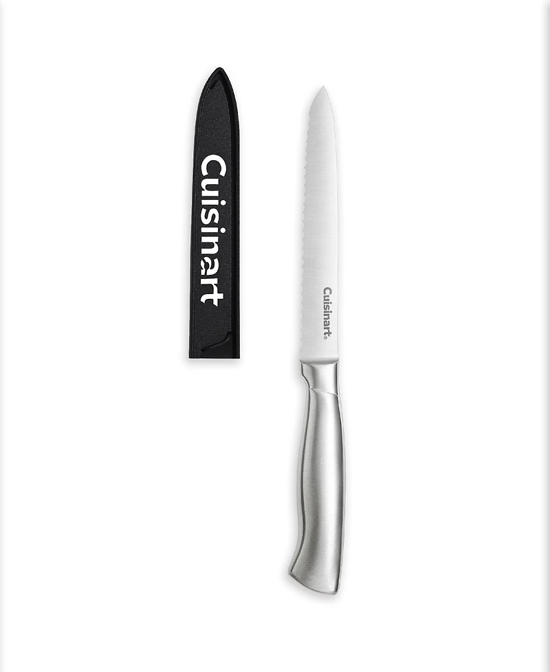 Cuisinart 6-Piece Stainless-Steel Knife & Cover Set