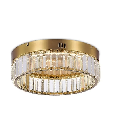 Artcraft Lighting Stella 13.75" Metal Single Tier Led Flush Mount