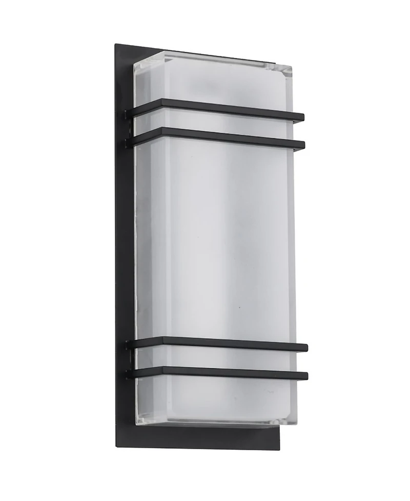 Artcraft Lighting Sausalito 11.81" Metal Horizontal Stripes Led Outdoor Wall Light