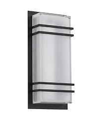 Artcraft Lighting Sausalito 11.81" Metal Horizontal Stripes Led Outdoor Wall Light