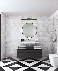 Artcraft Lighting Lyndon 31.06" Metal 4-Light Bathroom Vanity
