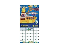 Tf Publishing Paper Goods 2027 The Beatles Submarine Wall Calendar