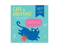 Tf Publishing Paper Goods 2027 Cats vs Adulting Mini Calendar
