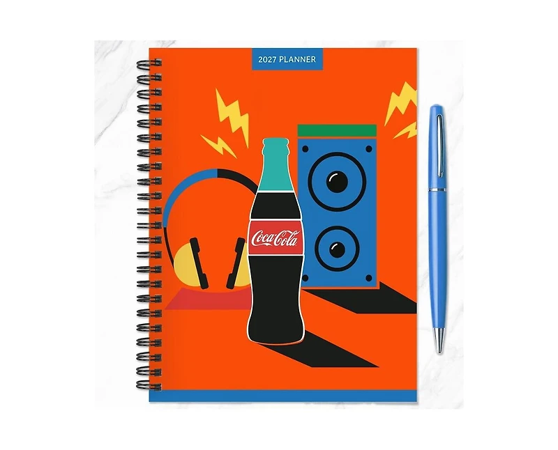 Tf Publishing Paper Goods 2027 Coca-Cola Medium Weekly Monthly Planner