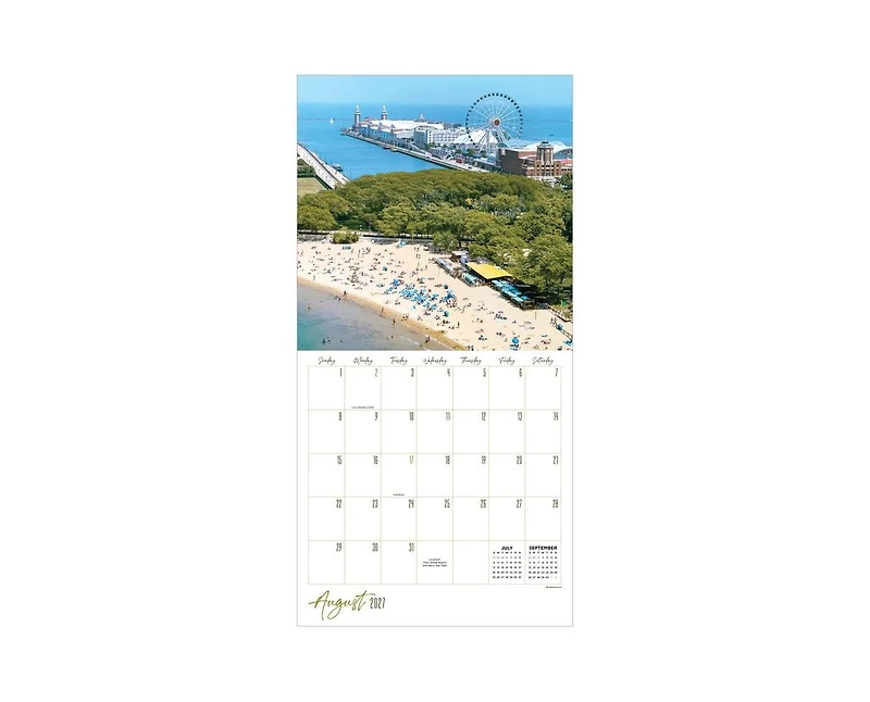Tf Publishing Paper Goods 2027 Chicago Wall Calendar