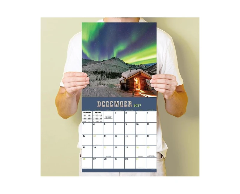 Tf Publishing Paper Goods 2027 Alaska Wall Calendar