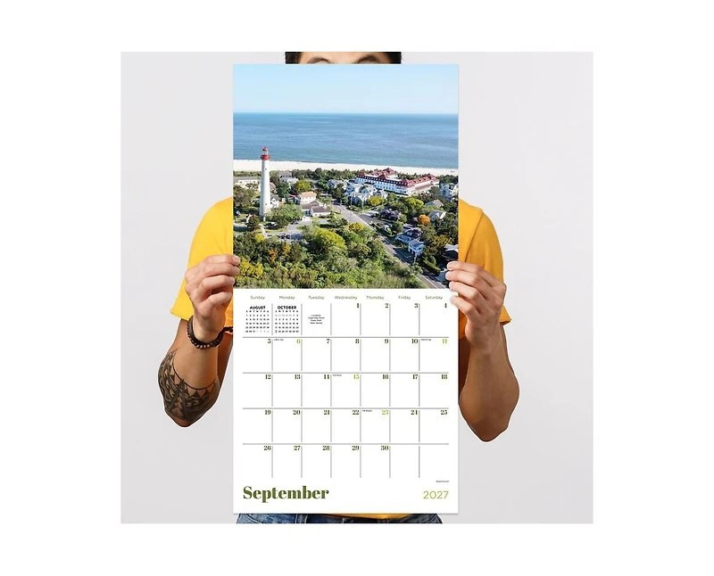 Tf Publishing Paper Goods 2027 Water's Edge Wall Calendar