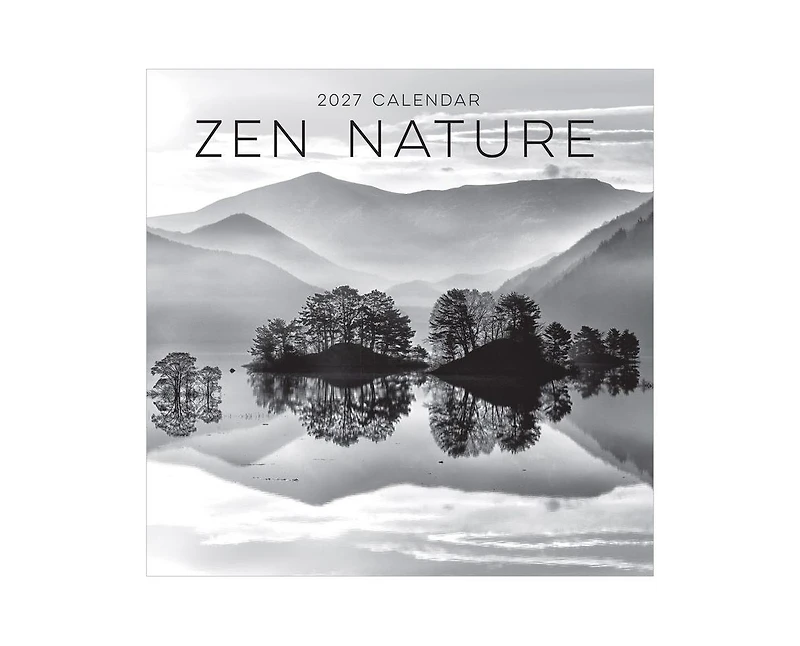 Tf Publishing Paper Goods 2027 Zen Nature Wall Calendar