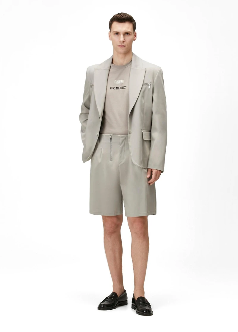 Pcfg Men's Cotton Woven Short with Zip