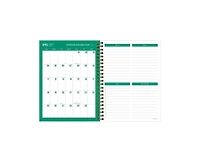Tf Publishing Paper Goods 2027 Lilac Leopard Medium Weekly Monthly Planner