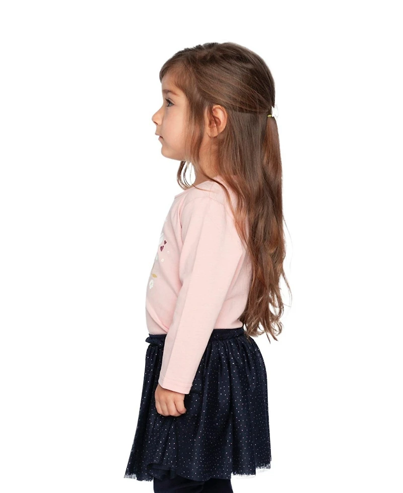 Deux par Little and Big Girl 6-8 Organic Cotton T-Shirt