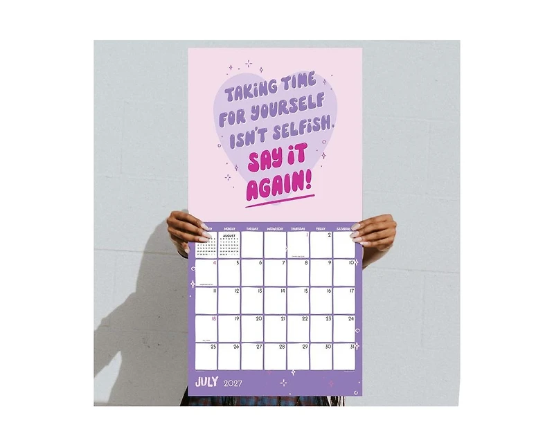 Tf Publishing Paper Goods 2027 Mahogany Wall Calendar