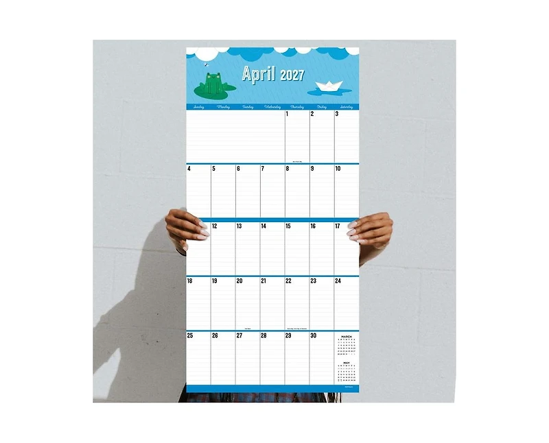 Tf Publishing Paper Goods 2027 Festive Holiday Themes Wall Calendar