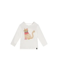 Deux par Toddler Girls 2T- 5T Organic Cotton Long Sleeve T-Shirt