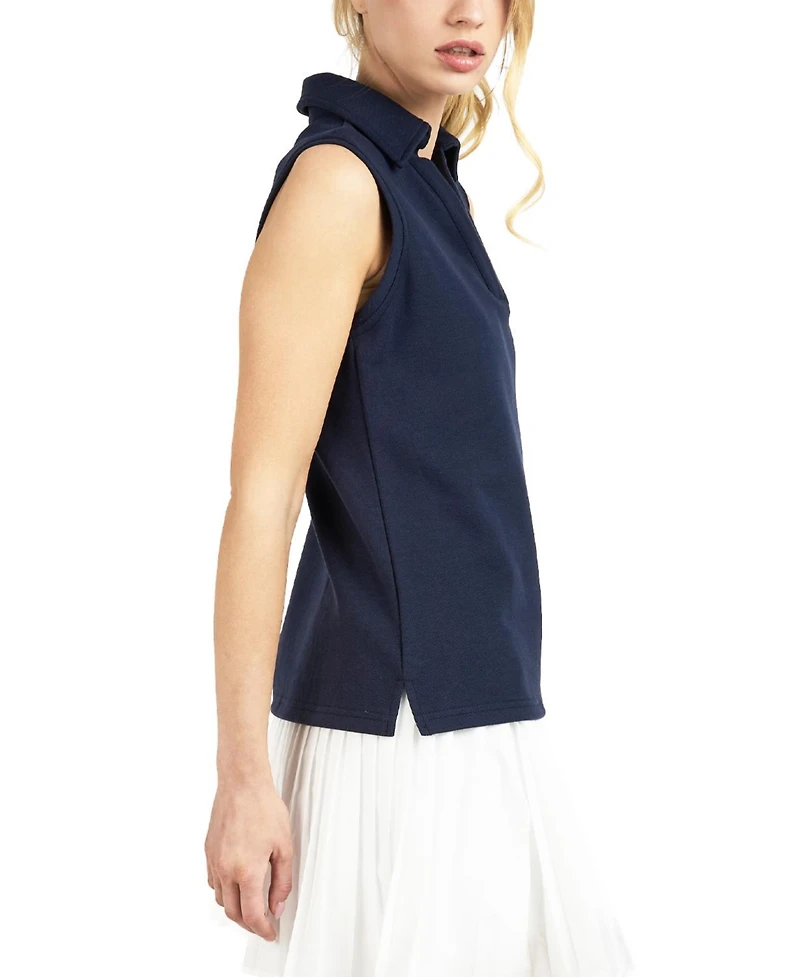 Elle Collection Women's Sleeveless Polo