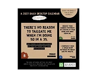 Tf Publishing Paper Goods 2027 Anti Affirmations/Daily Sarcasm Daily Desktop Calendar