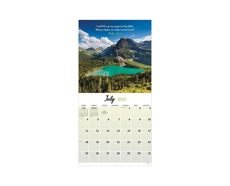 Tf Publishing Paper Goods 2027 Psalms Wall Calendar