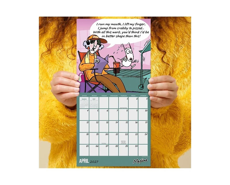 Tf Publishing Paper Goods 2027 Maxine Mini Calendar
