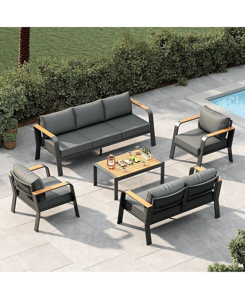 gaomon Seats Outdoor Patio Furniture Set